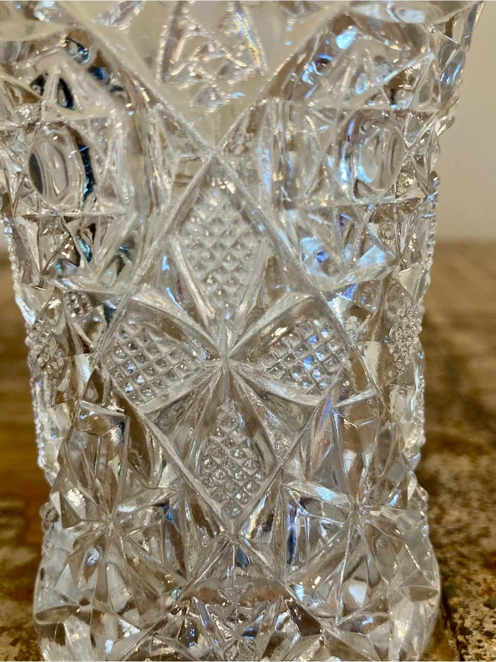 Fostoria Rosby Clear 8 Oz Flat Tumbler Flared Shape Pressed Glass
